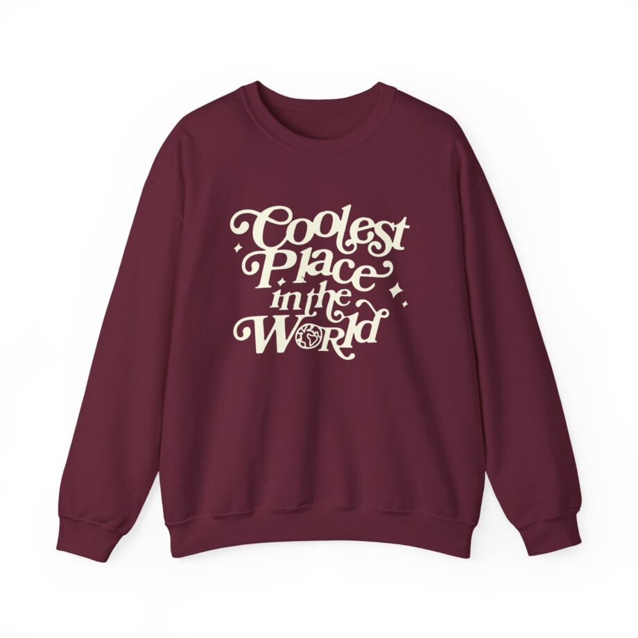 Suki Waterhouse Coolest Place in the World Unisex Heavy Blend™ Crewneck Sweatshirt