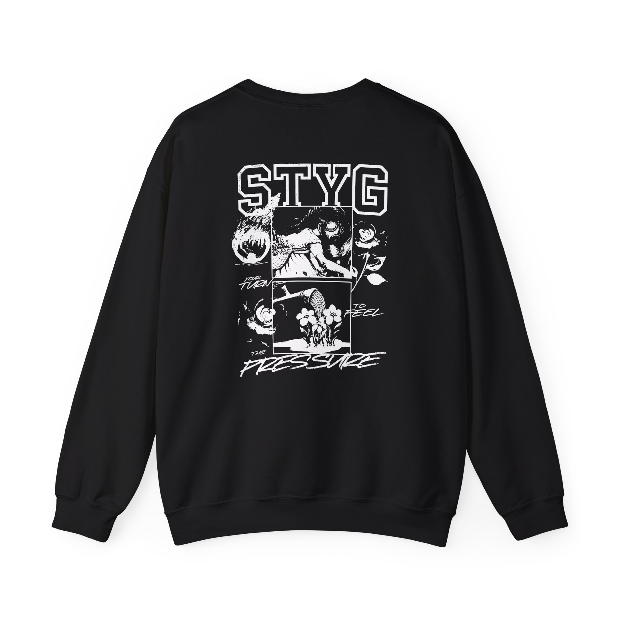 Stick to Your Guns Feel the Pressure Unisex Heavy Blendâ„¢ Crewneck Sweatshirt