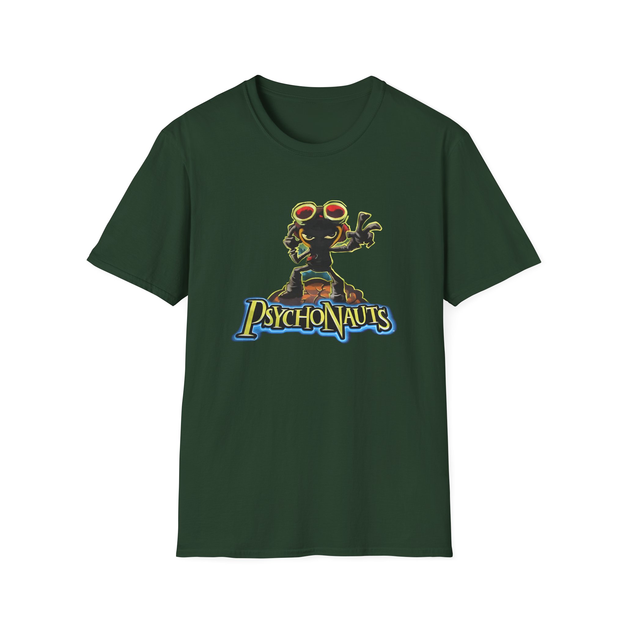 Double Fine Psychonauts Raz Unisex Softstyle T-Shirt