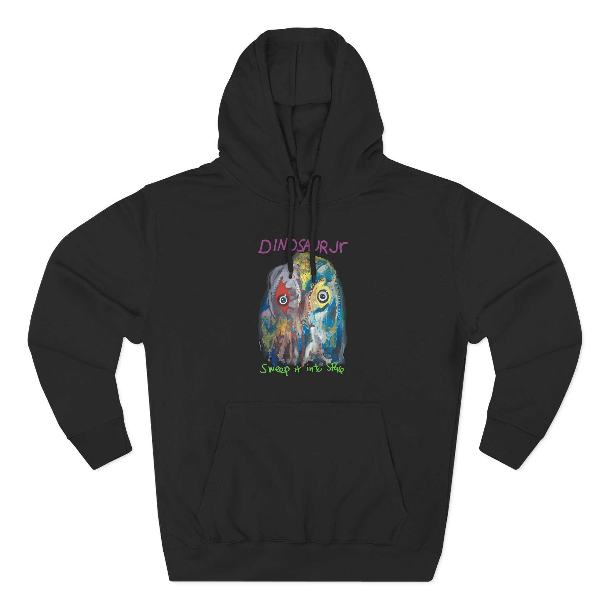Dinosaur Jr Sweep It Into Space Three-Panel Fleece Hoodie
