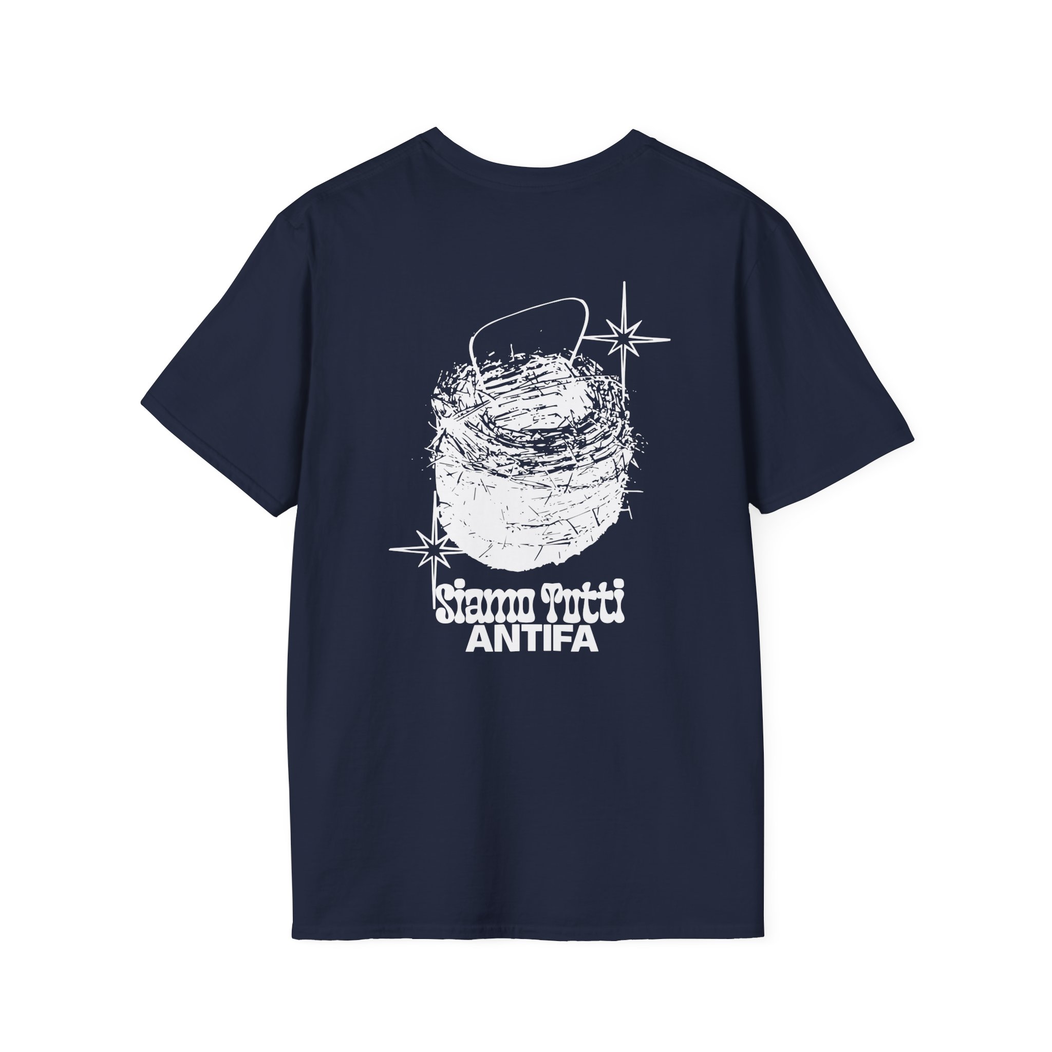 Disarstar Siamo Tutti Antifa Unisex Softstyle T-Shirt