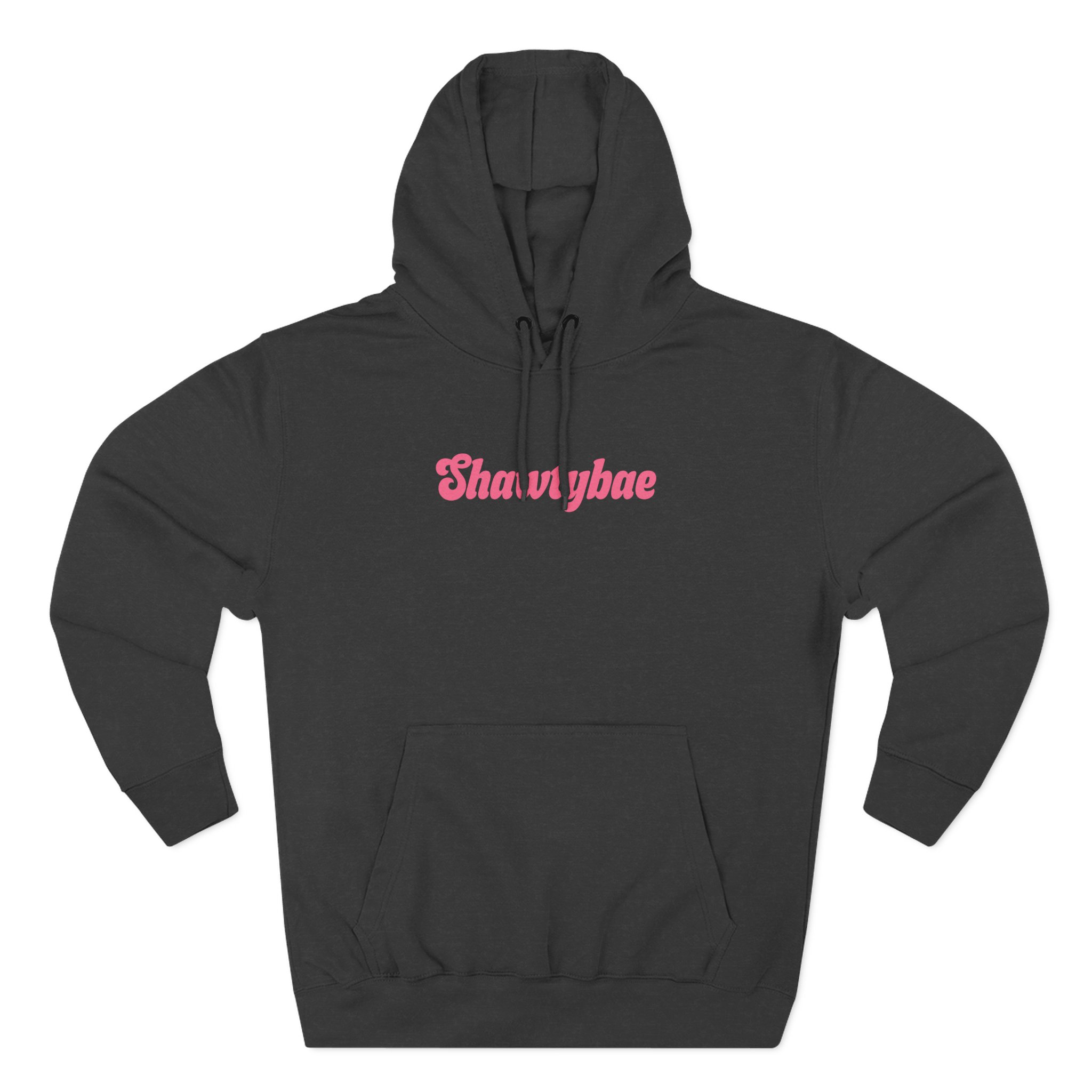Shawty Bae Three-Panel Fleece Hoodie