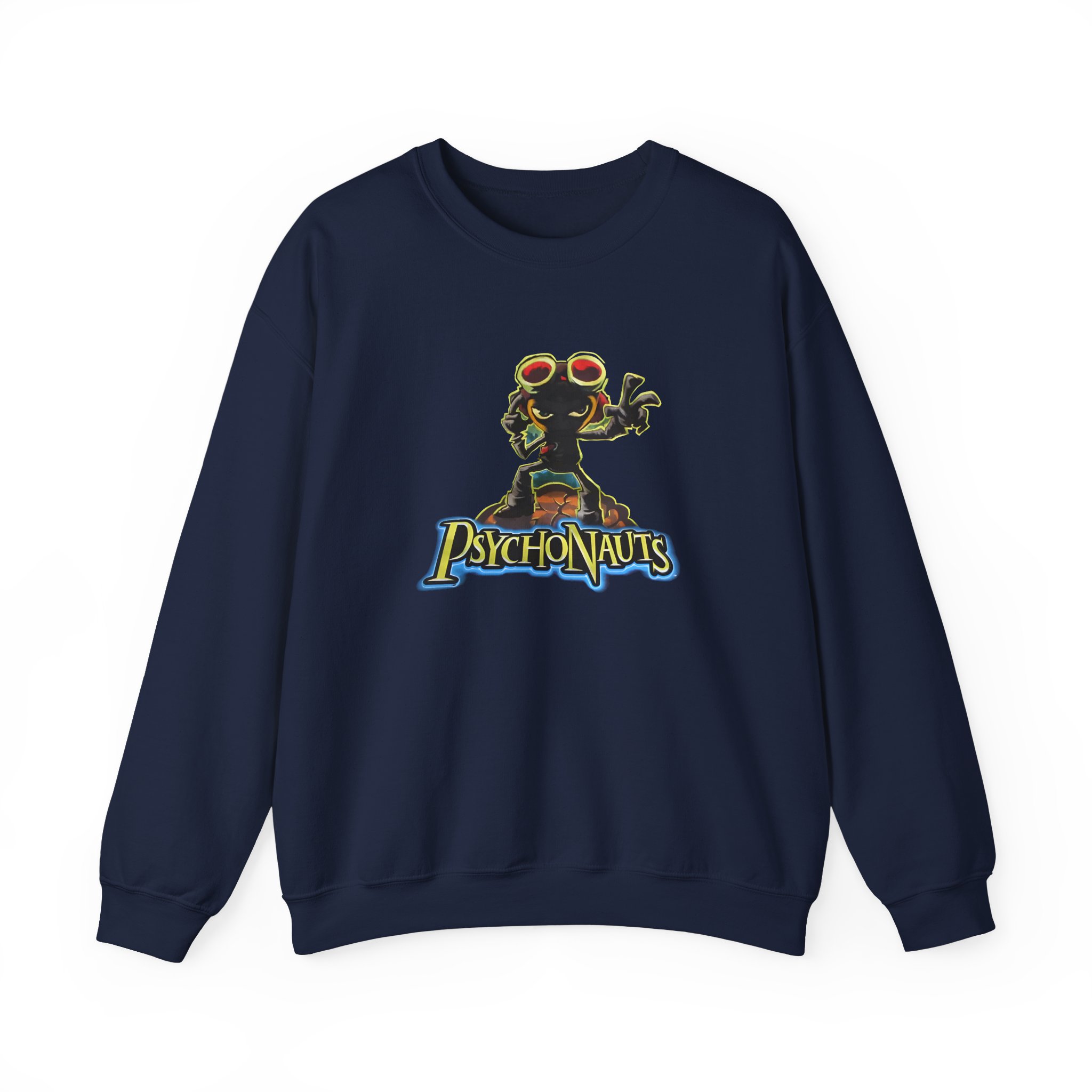 Double Fine Psychonauts Raz Unisex Heavy Blendâ„¢ Crewneck Sweatshirt