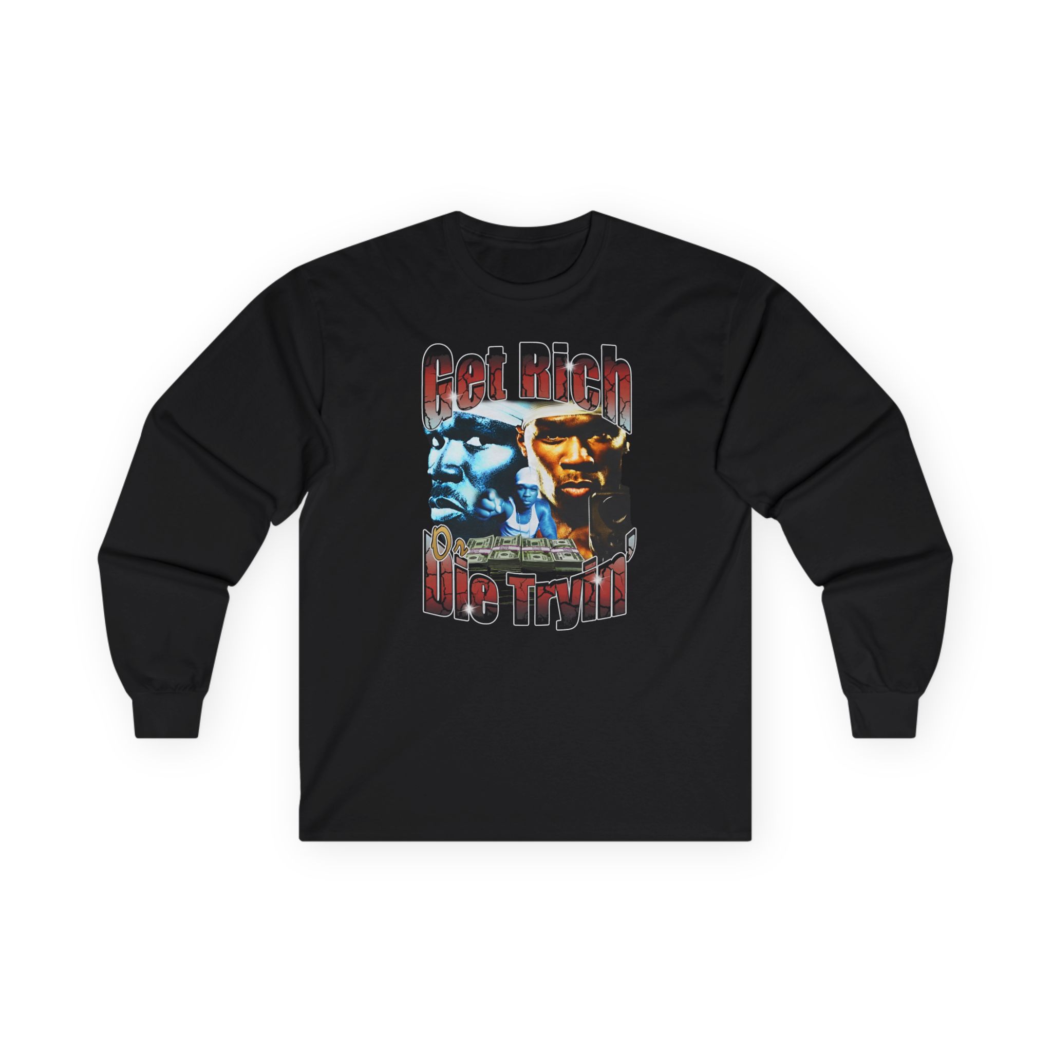 50 Cent Get Rich or Die Tryin Unisex Ultra Cotton Long Sleeve Tee
