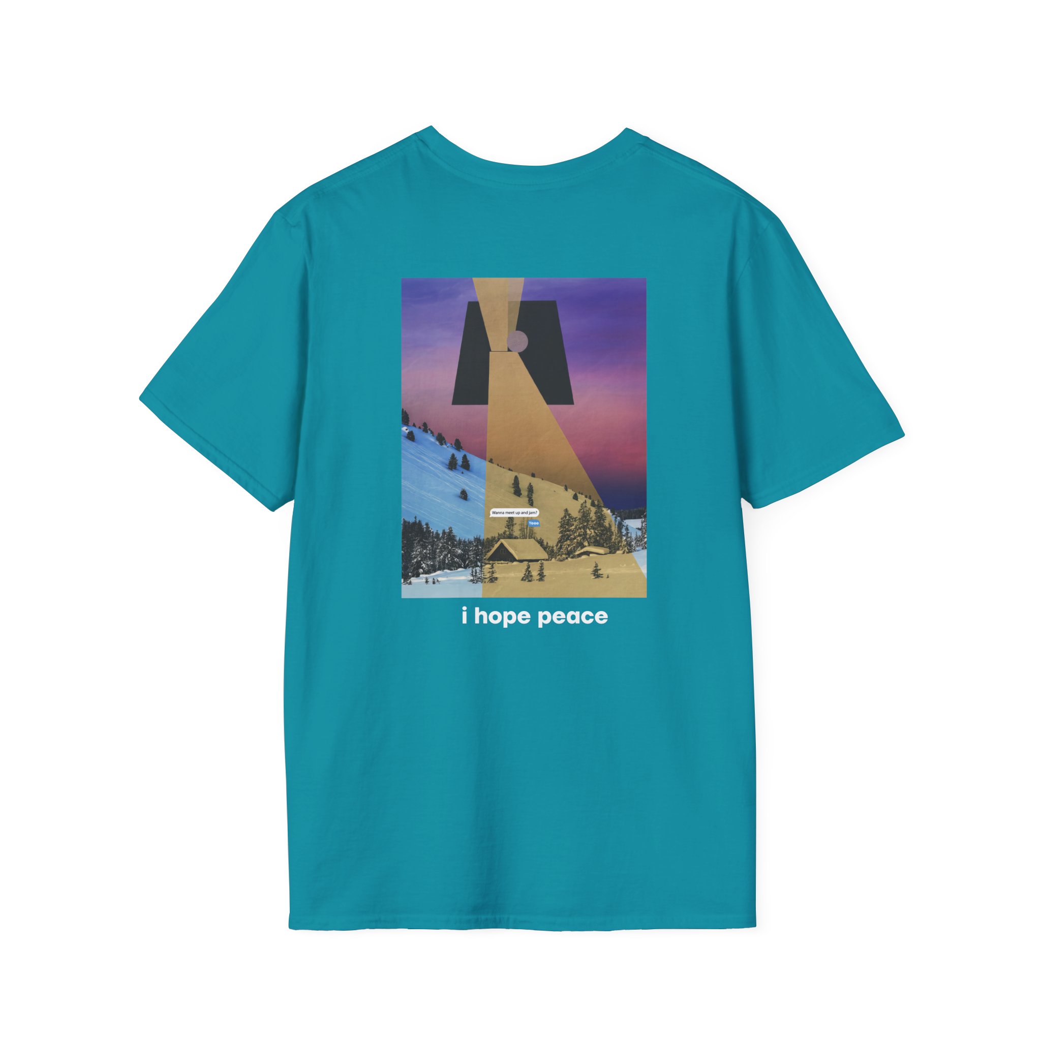 Chon I Hope Peace Unisex Softstyle T-Shirt