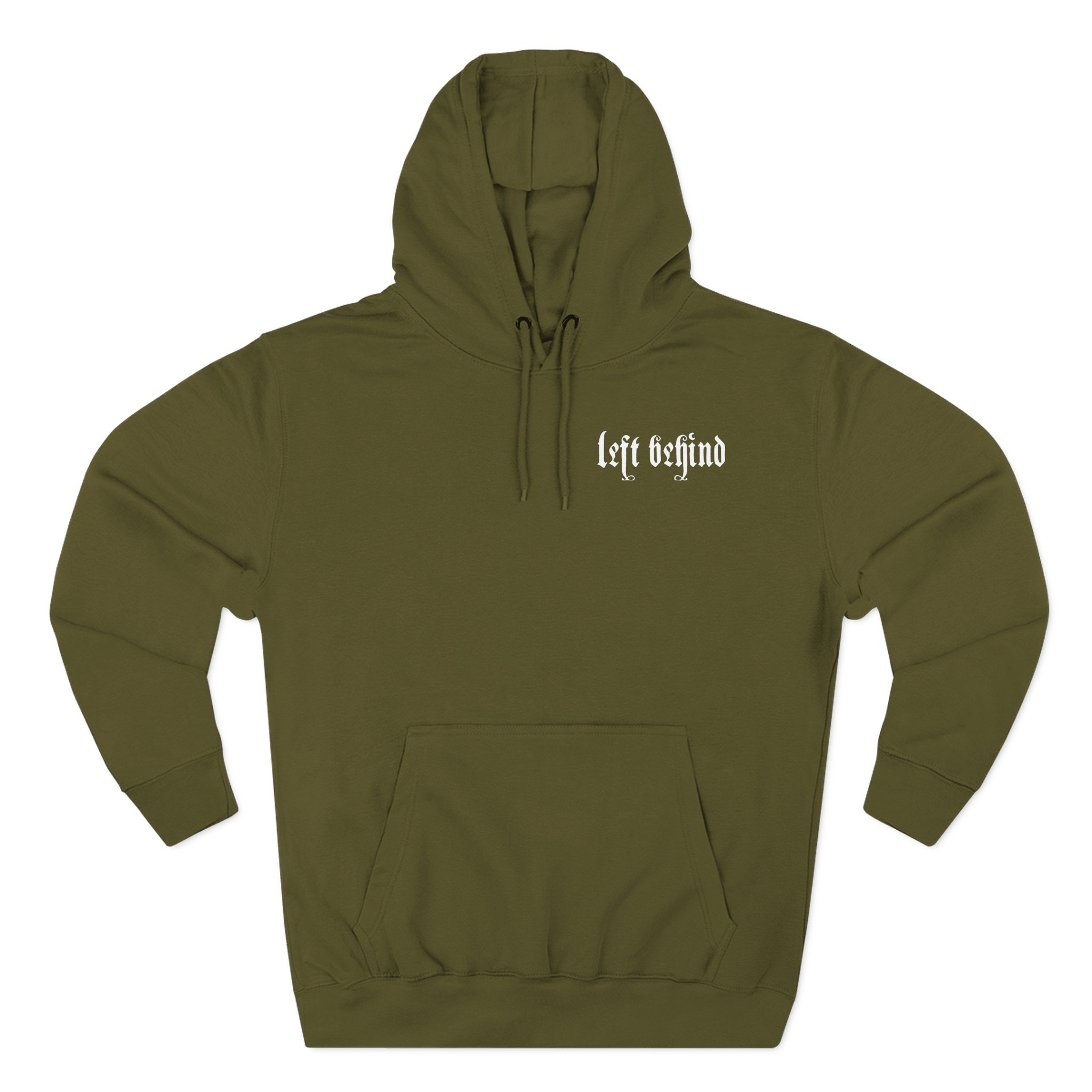 Left Behind Gates Three-Panel Fleece Hoodie
