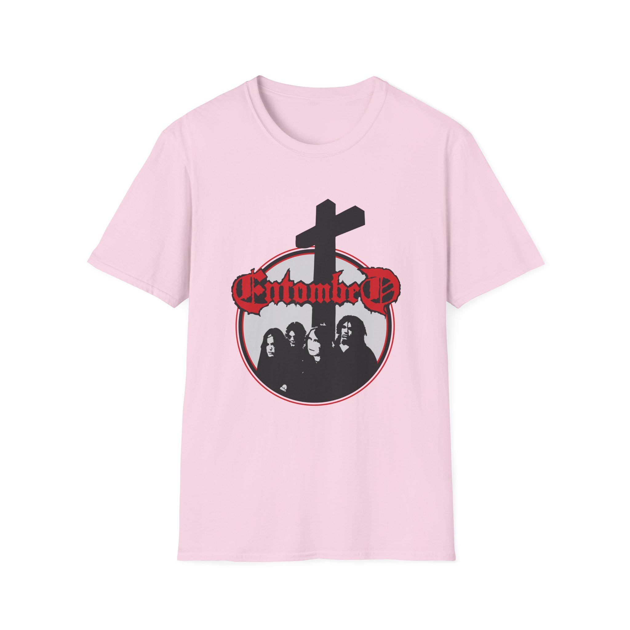 Entombed 3/4 Baseball Left Hand Unisex Softstyle T-Shirt