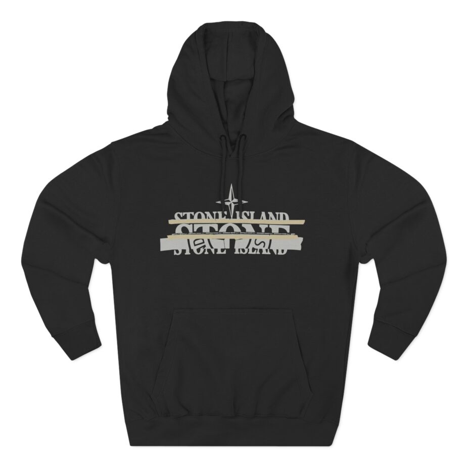 Dermot Kennedy Stone Island Band Multi Logo Three-Panel Fleece Hoodie
