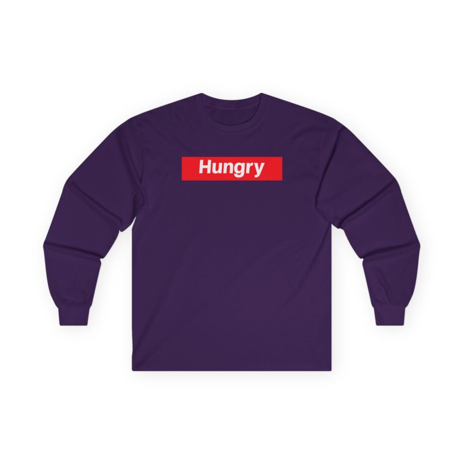 Hungry Box Logo Unisex Ultra Cotton Long Sleeve Tee