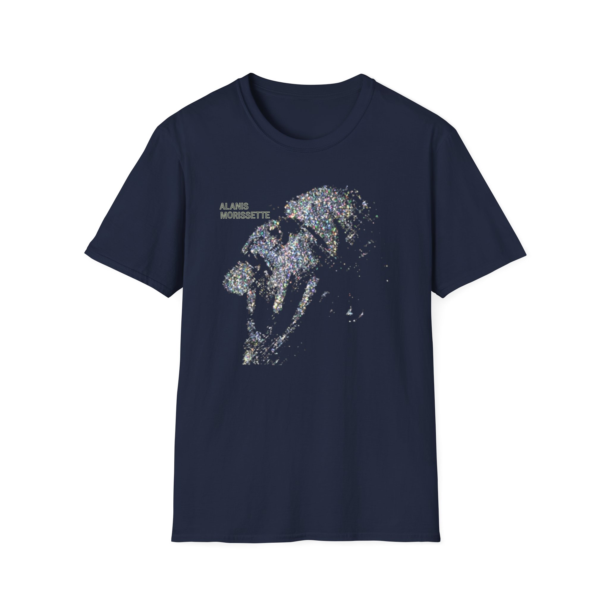 Alanis Morissette Such Pretty Forks Glitter Unisex Softstyle T-Shirt
