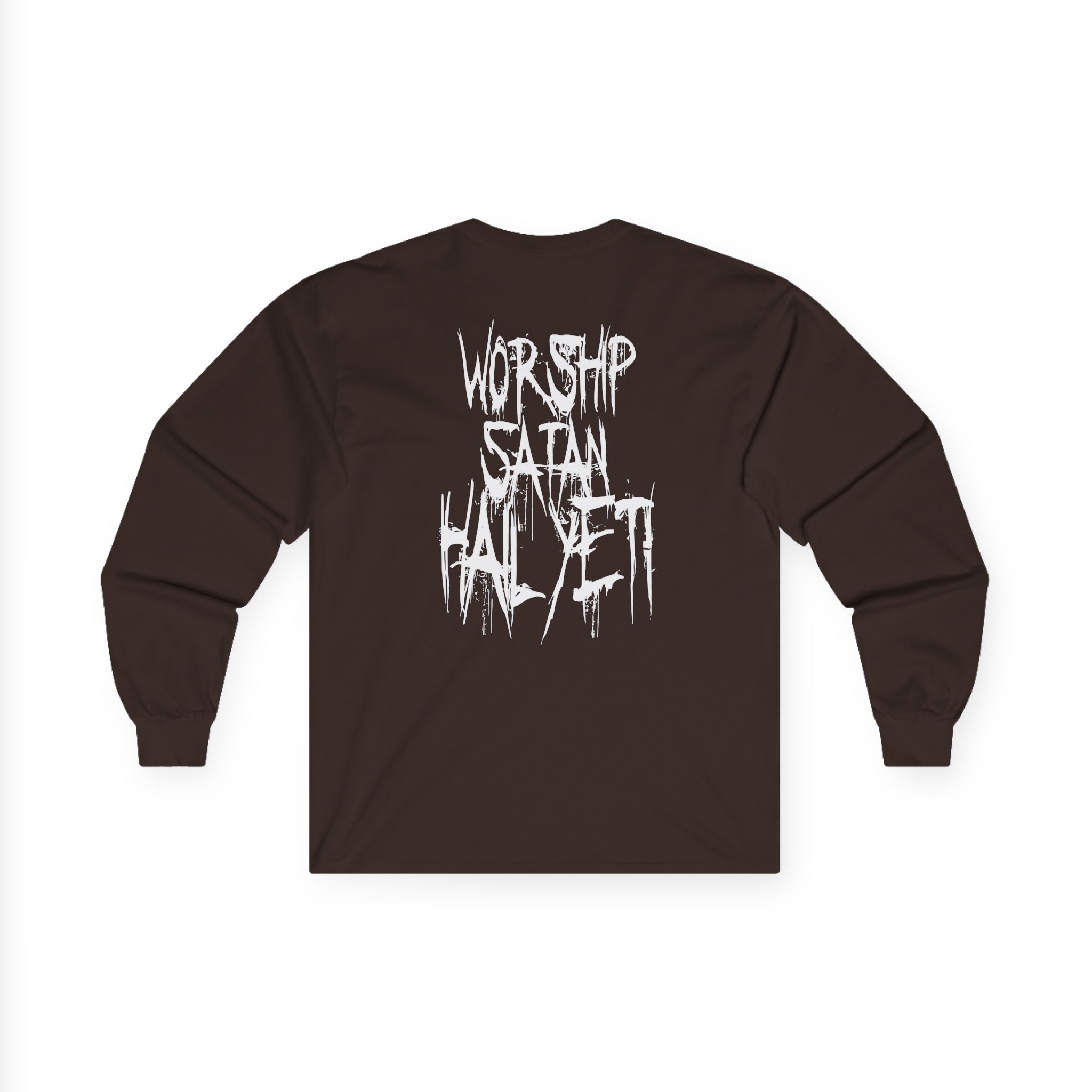All Hail the Yeti Worship Satan Unisex Ultra Cotton Long Sleeve Tee