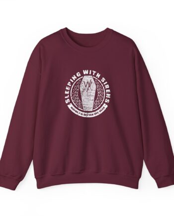 Sleeping With Sirens Coffin Unisex Heavy Blend™ Crewneck Sweatshirt