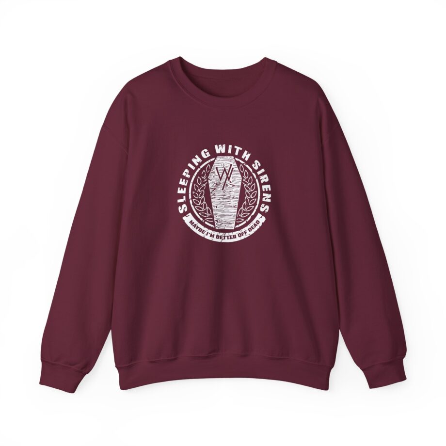 Sleeping With Sirens Coffin Unisex Heavy Blend™ Crewneck Sweatshirt