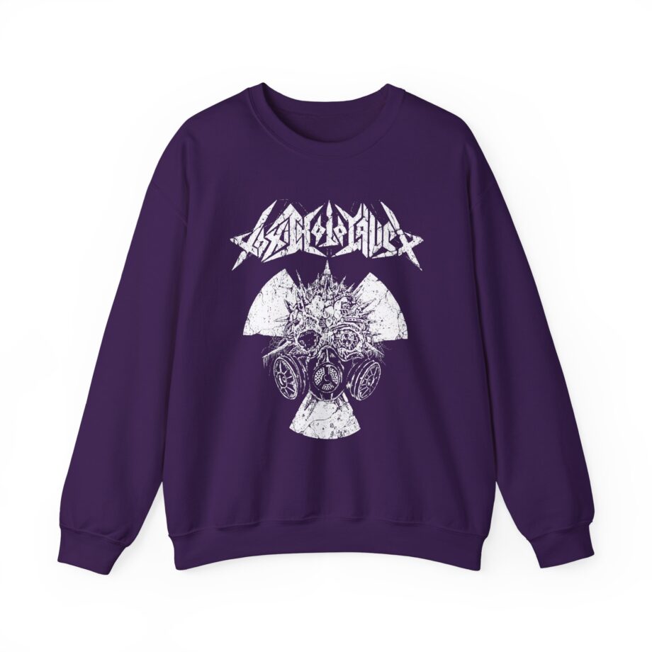 Toxic Holocaust Radiation Gas Mask Unisex Heavy Blend™ Crewneck Sweatshirt
