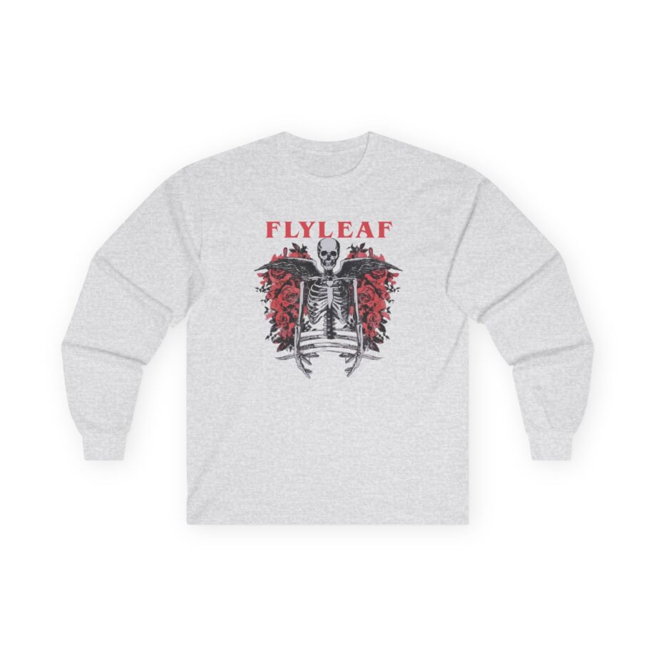 Flyleaf Skeleton Angel Unisex Ultra Cotton Long Sleeve Tee