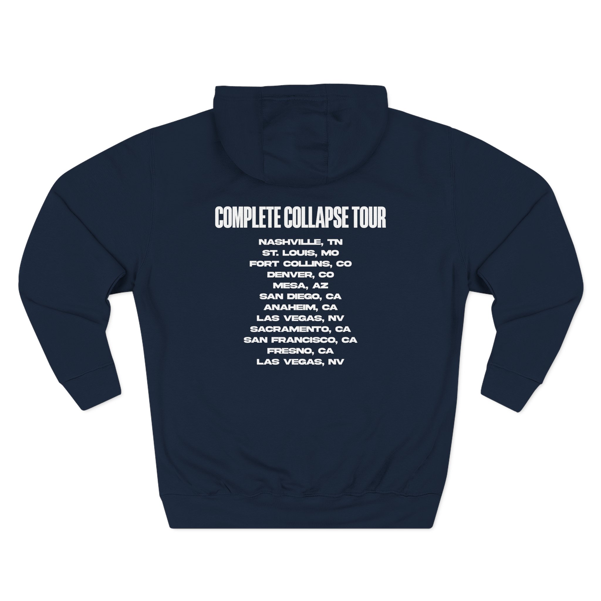 Sleeping With Sirens Photo Tour Three-Panel Fleece Hoodie