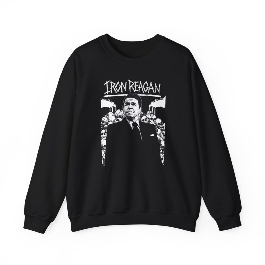 Iron Reagan Ronnie Backdrop Unisex Heavy Blend™ Crewneck Sweatshirt