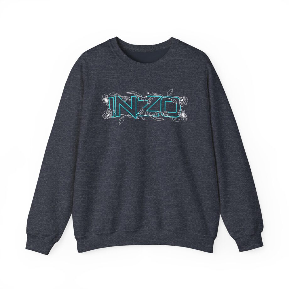 Inzo Flowers in My Heart Unisex Heavy Blend™ Crewneck Sweatshirt