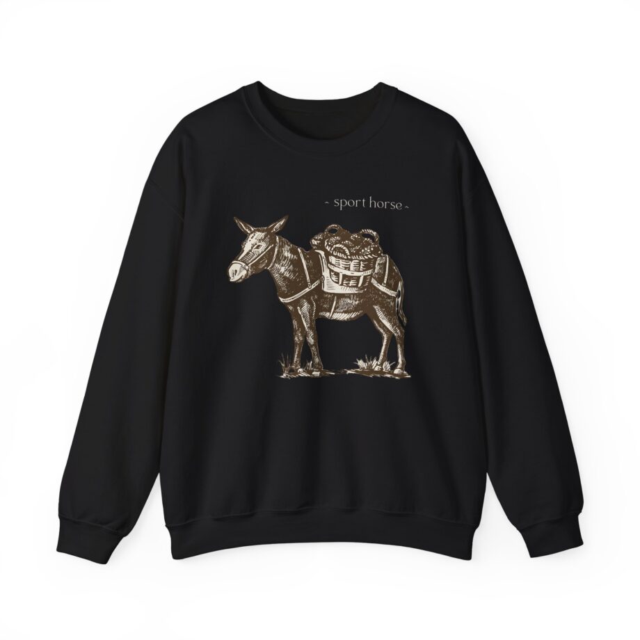 Mumbo Jumbo Sport Horse Unisex Heavy Blend™ Crewneck Sweatshirt