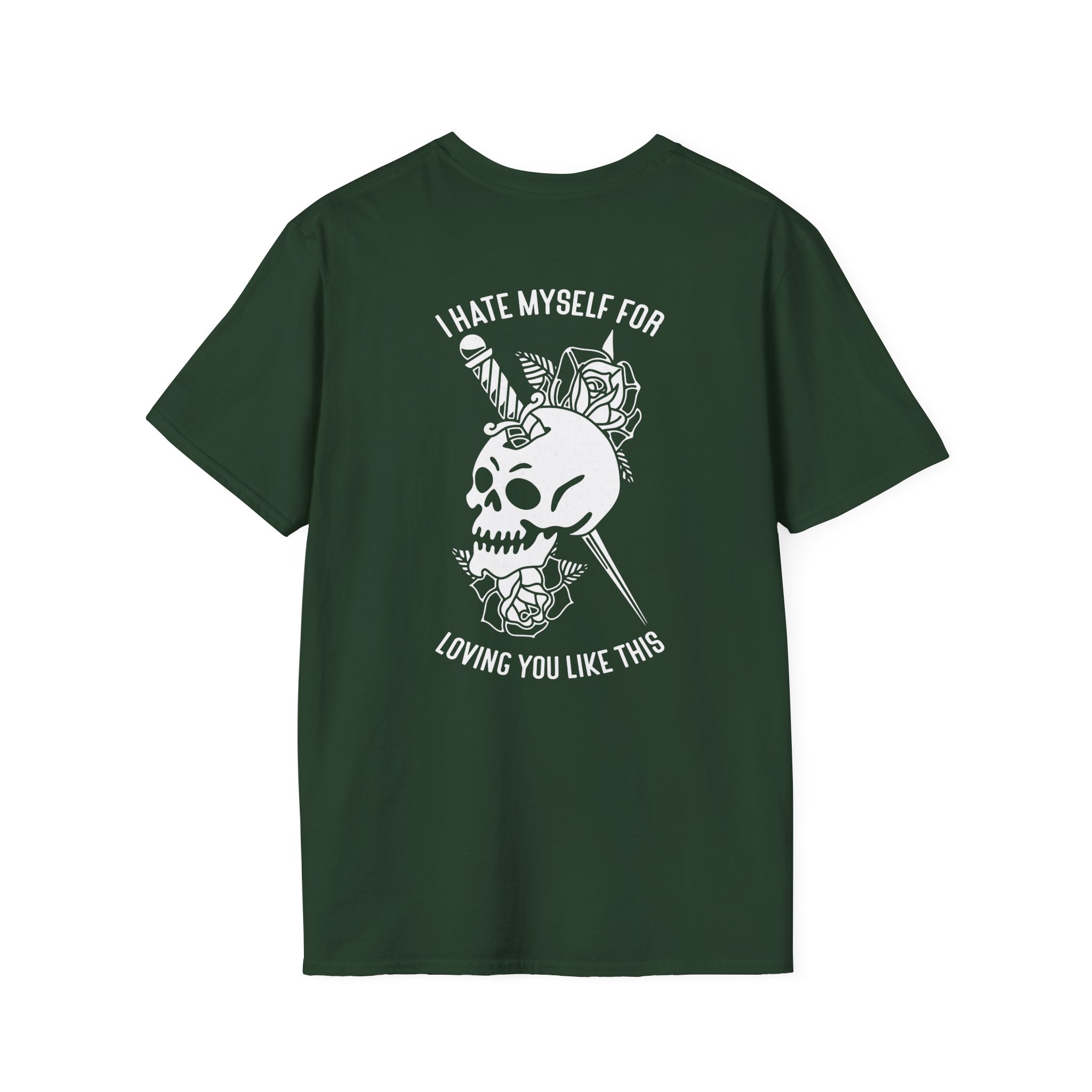 Bayside Dagger Skull Unisex Softstyle T-Shirt