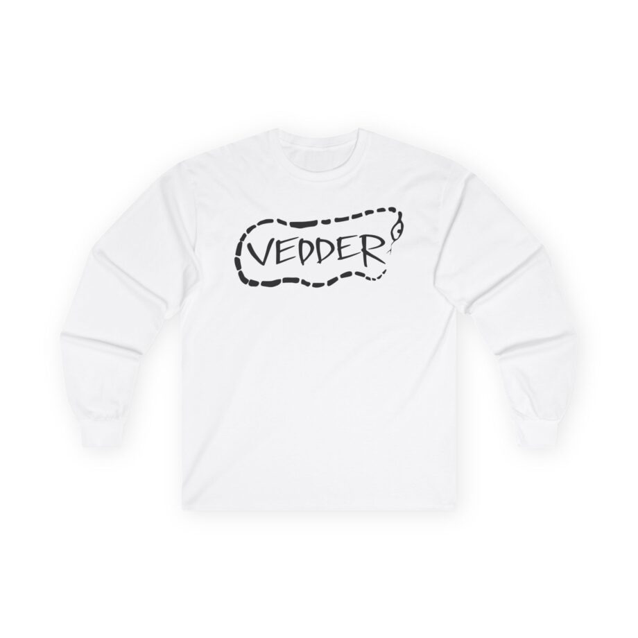 Eddie Vedder Stencil Snake Unisex Ultra Cotton Long Sleeve Tee