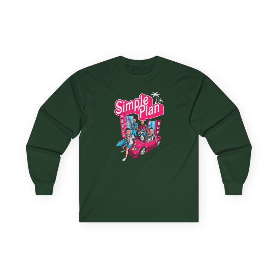 Simple Plan Dolls and Car Unisex Ultra Cotton Long Sleeve Tee