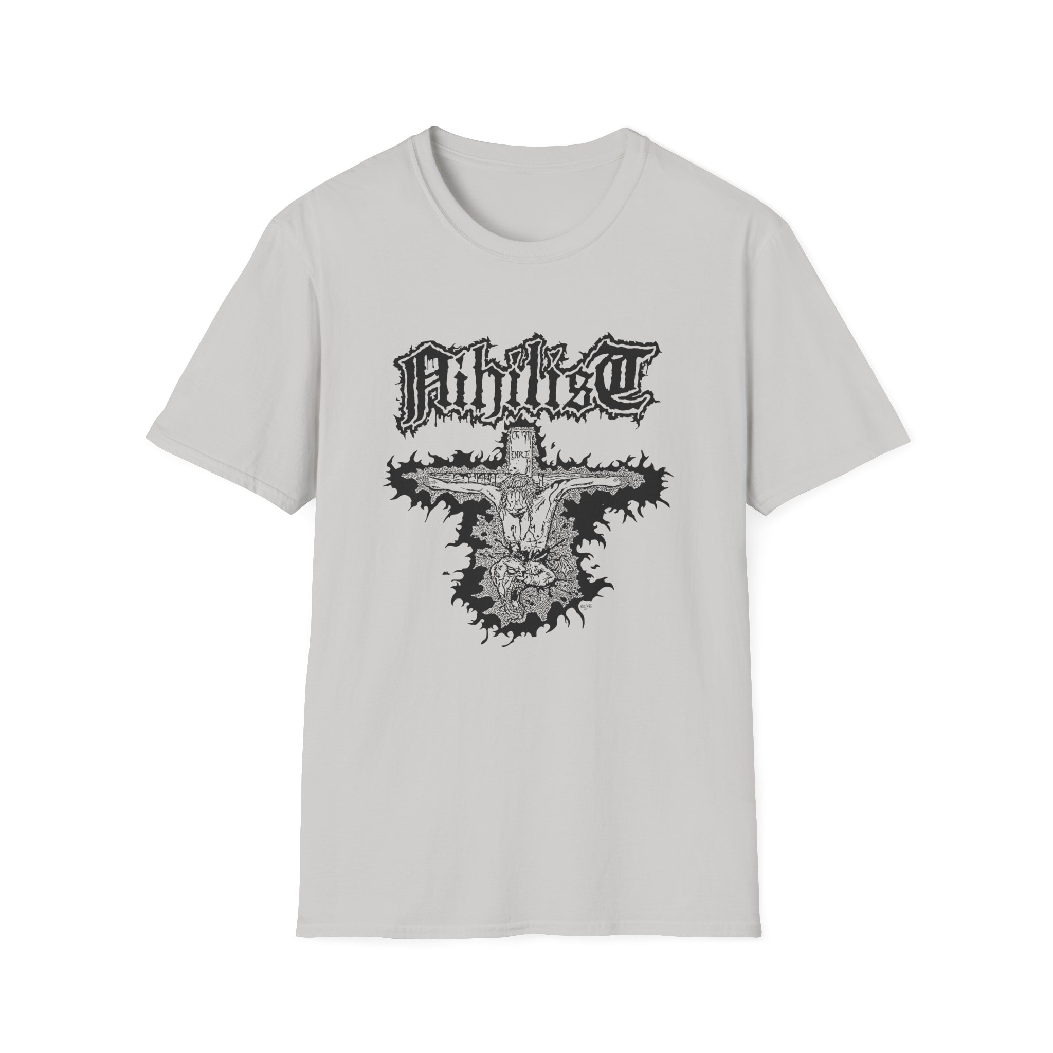 Entombed Nihilist Cross Unisex Softstyle T-Shirt