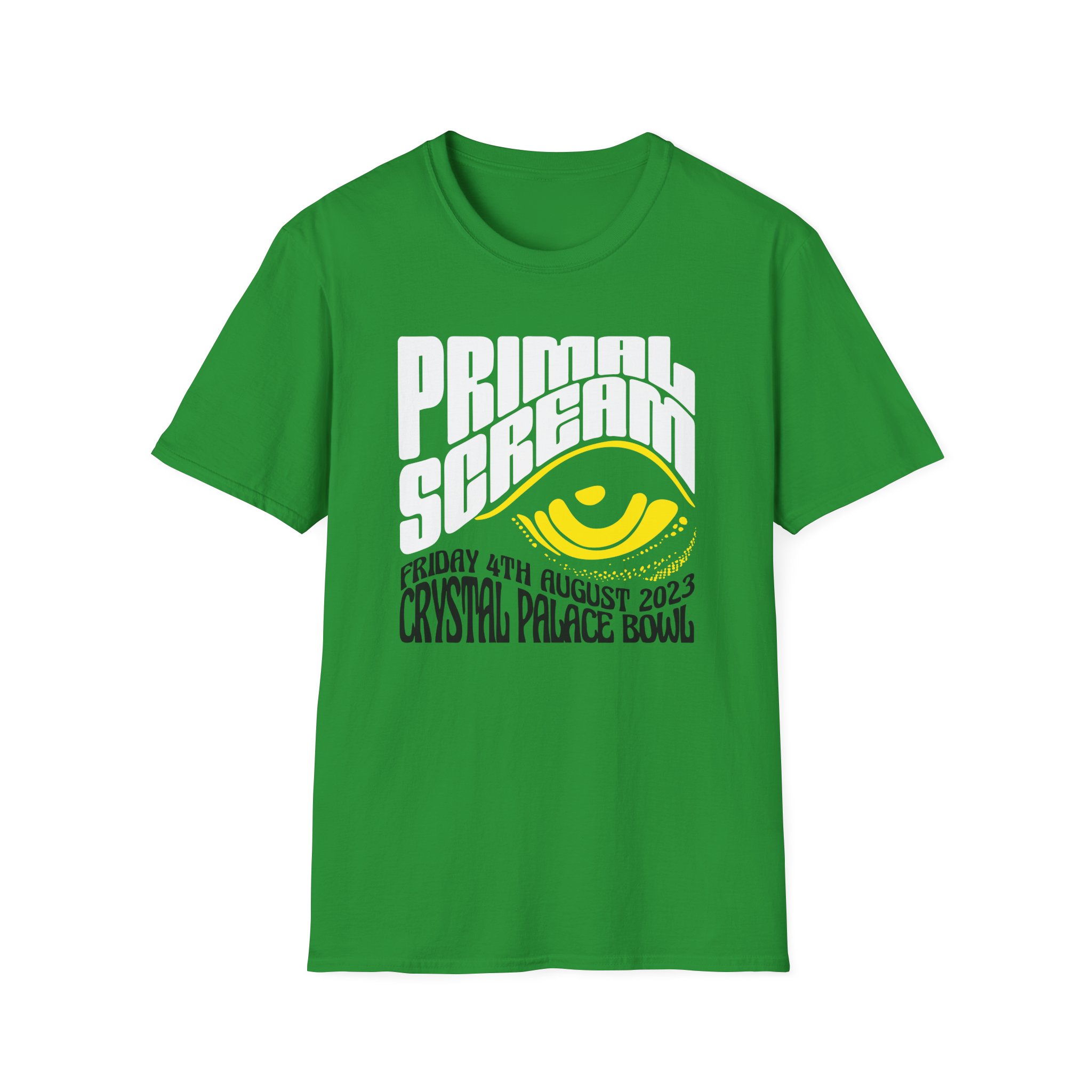 Primal Scream London Crystal Palace Bowl Unisex Softstyle T-Shirt