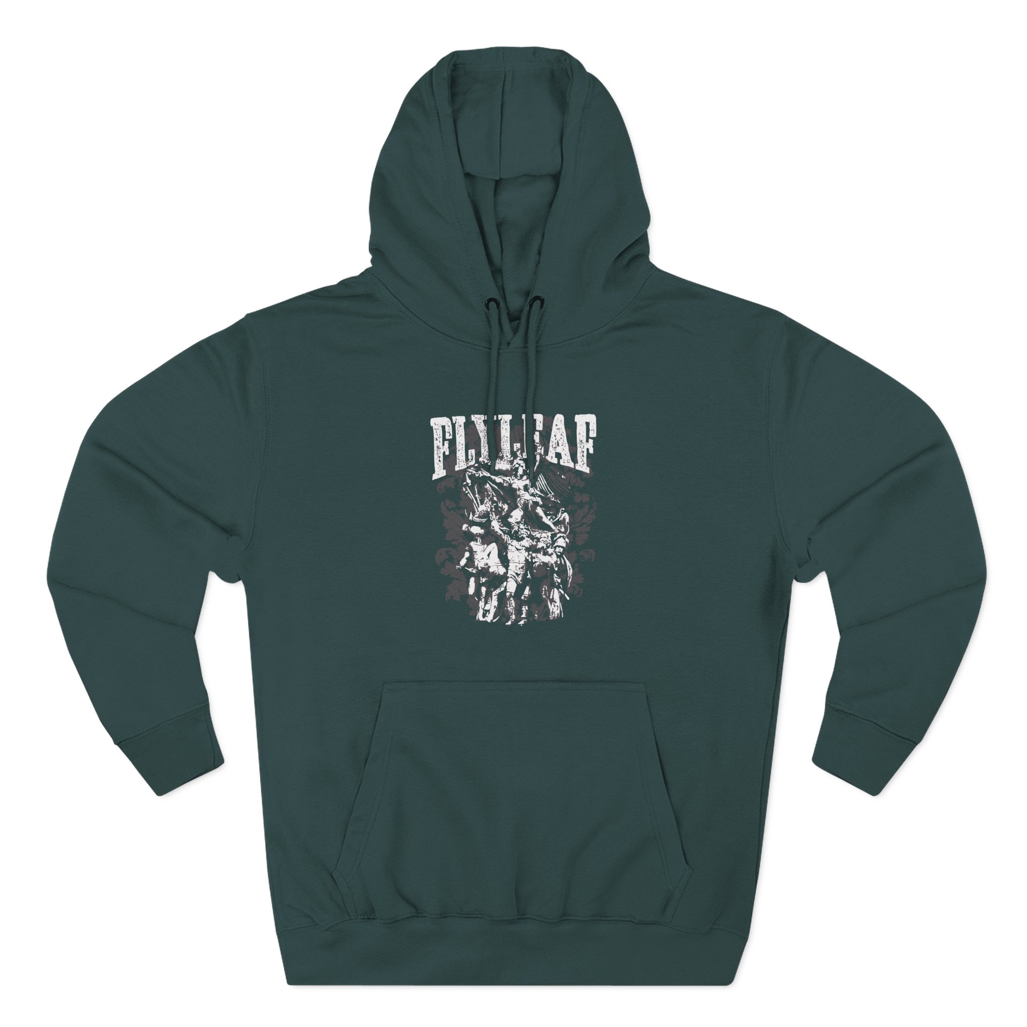 Flyleaf Carved Statues Three-Panel Fleece Hoodie