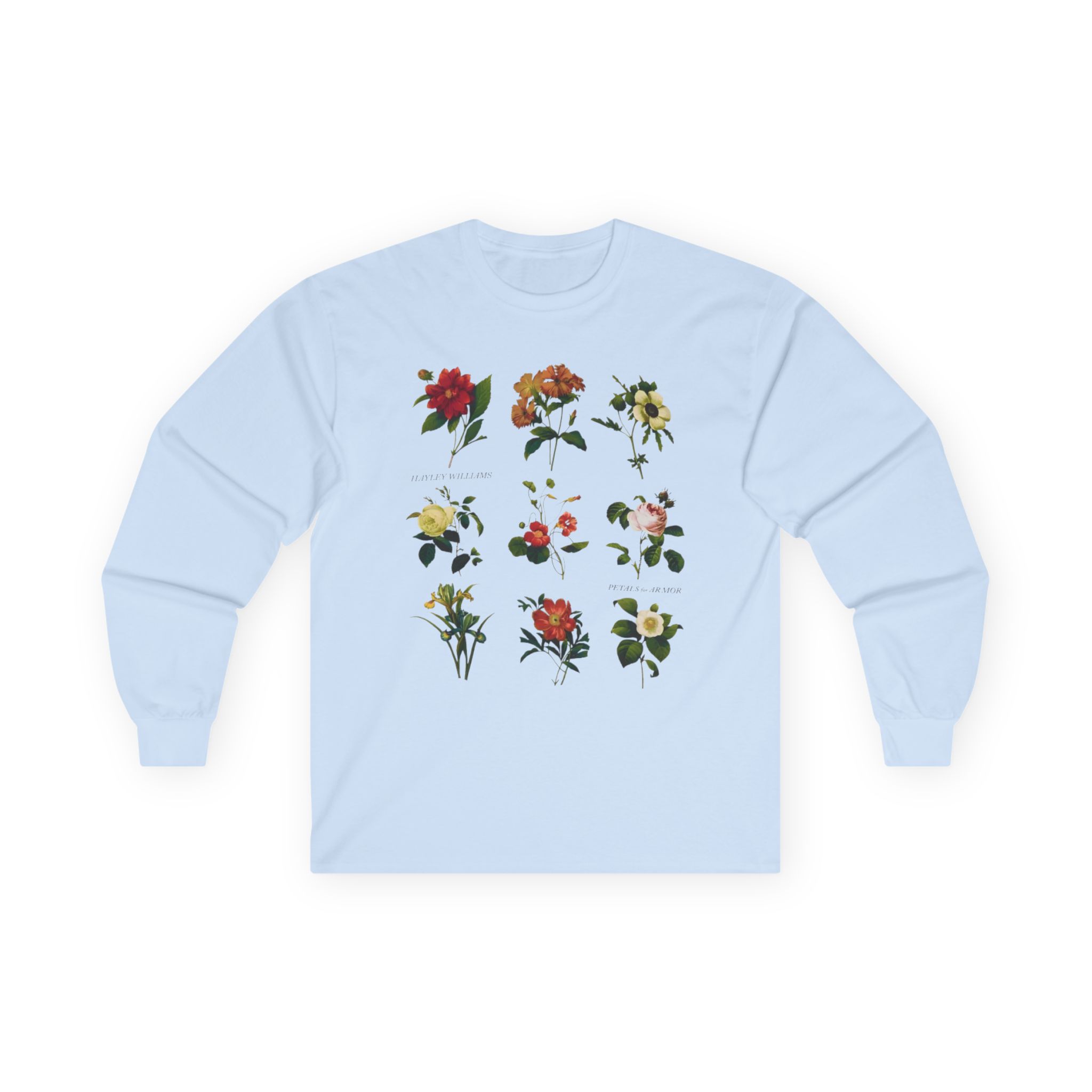 Hayley Williams Petals for Armor Floral Girls Unisex Ultra Cotton Long Sleeve Tee