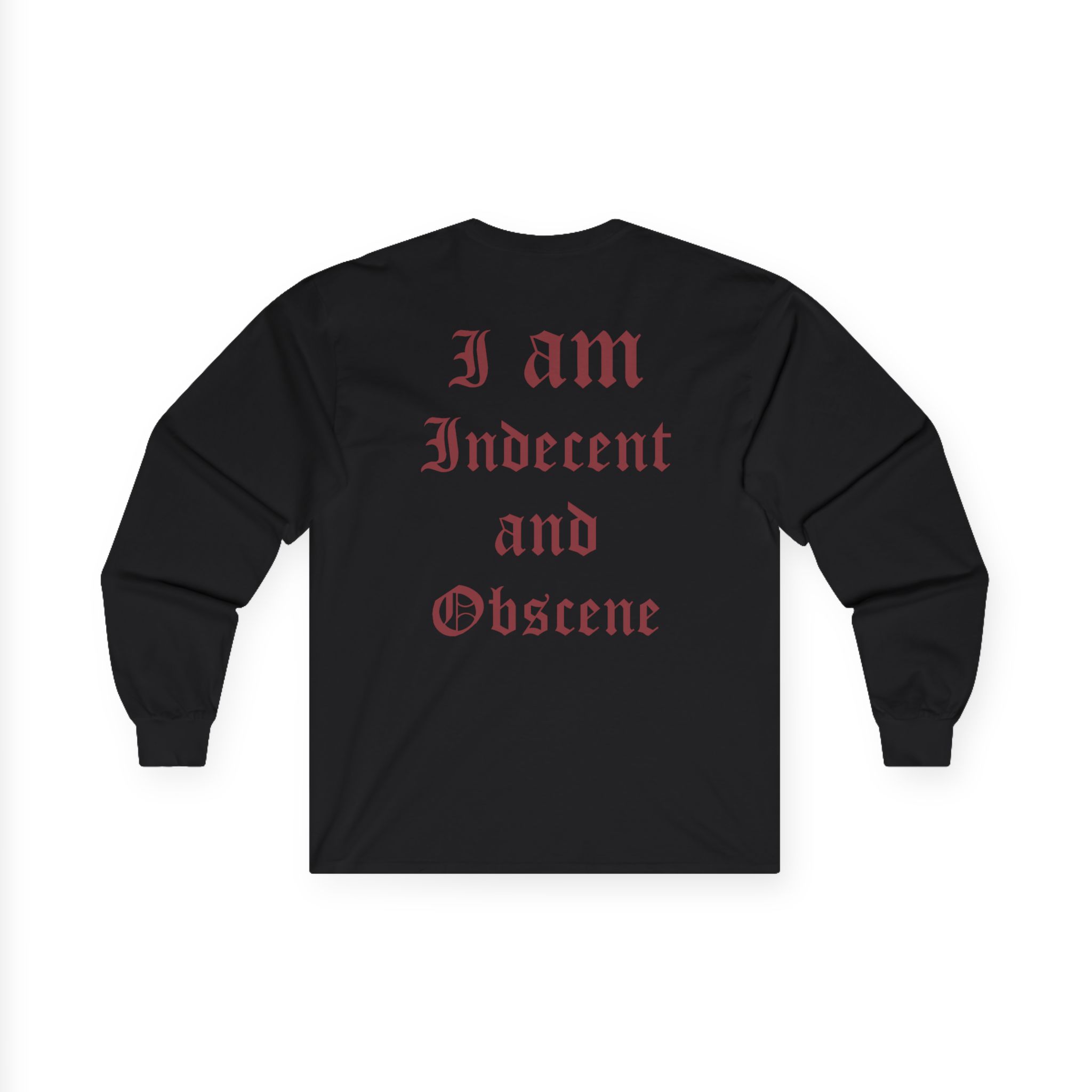 Dismember Indecent and Obscene Unisex Ultra Cotton Long Sleeve Tee