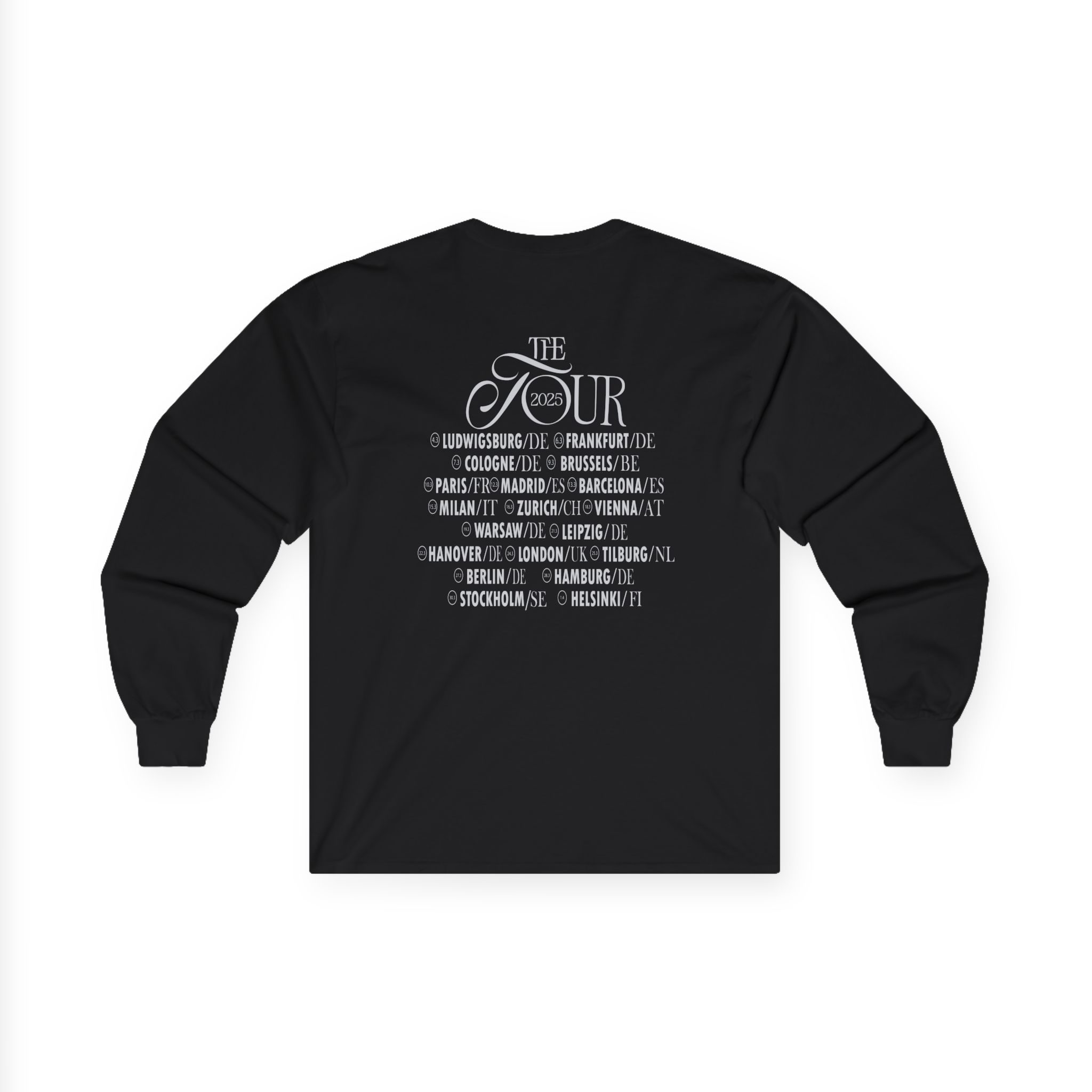 Kaulitz Hills Tokio Hotel the Tour Unisex Ultra Cotton Long Sleeve Tee