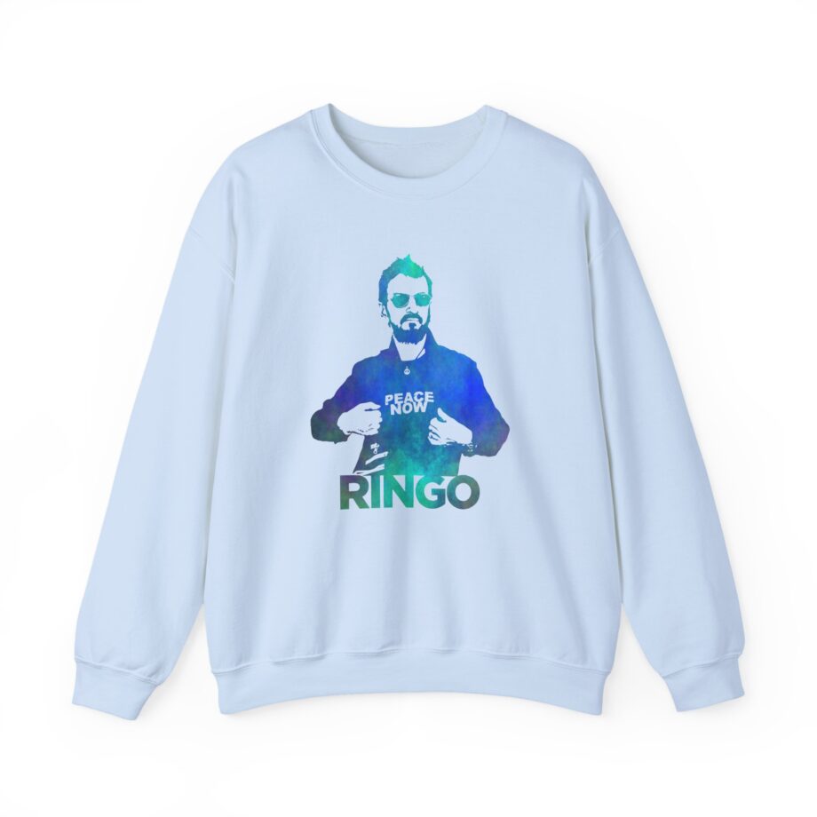 Ringo Starr Peace Now Mint Unisex Heavy Blend™ Crewneck Sweatshirt