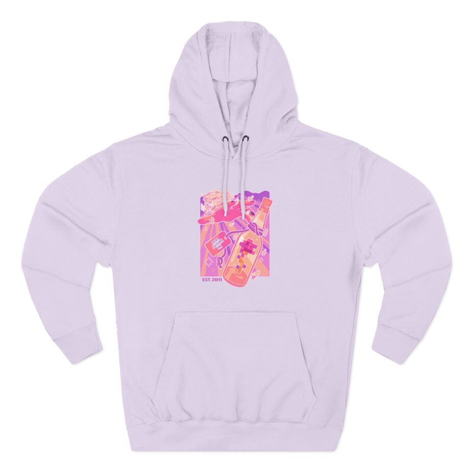 Captain Puffy Three-Panel Fleece Hoodie