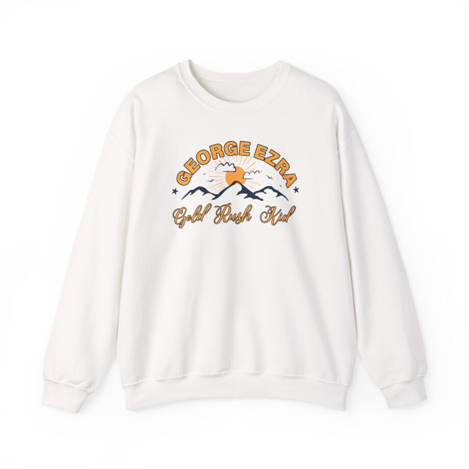 George Ezra Gold Rush Kid Mountains Unisex Heavy Blend™ Crewneck Sweatshirt