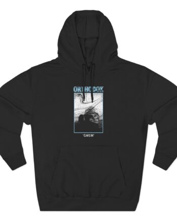 Orthodox Cave in Three-Panel Fleece Hoodie
