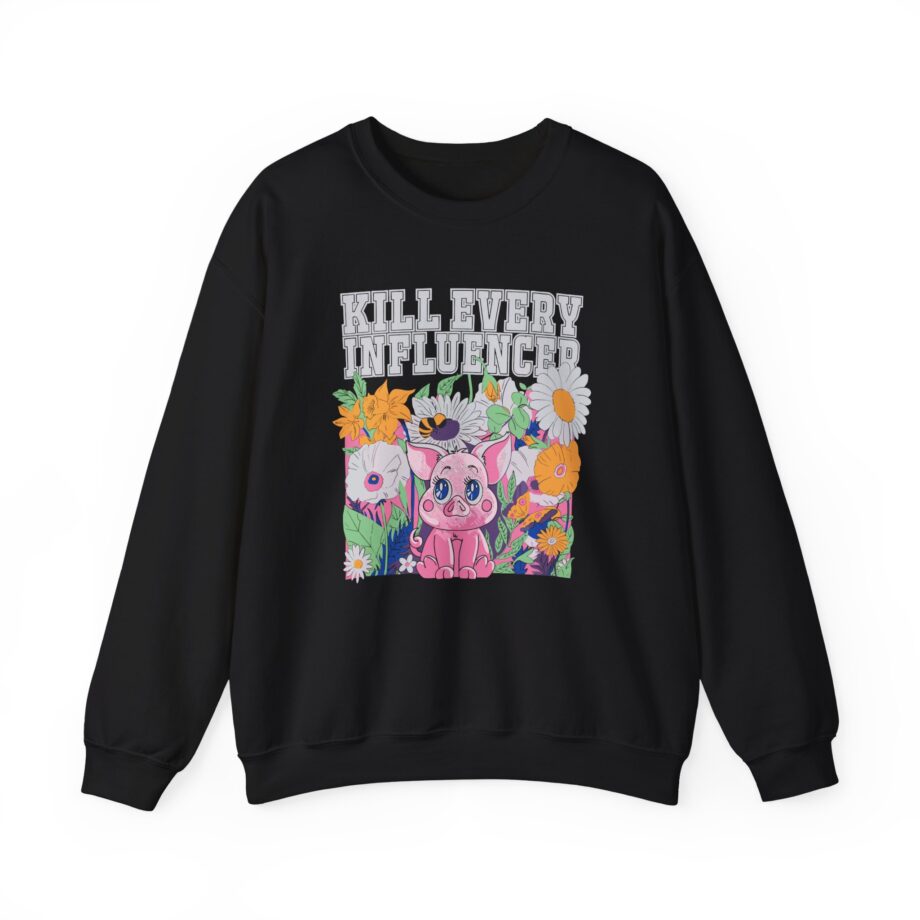 Meatcanyon Kill Every Iuencers Unisex Heavy Blend™ Crewneck Sweatshirt