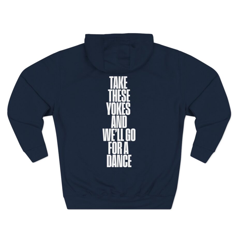 Kneecap Yokes Three-Panel Fleece Hoodie