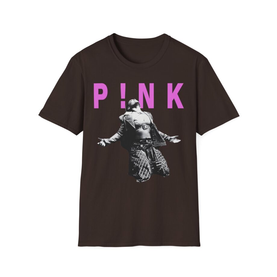 Pink Trustfall Praise Unisex Softstyle T-Shirt