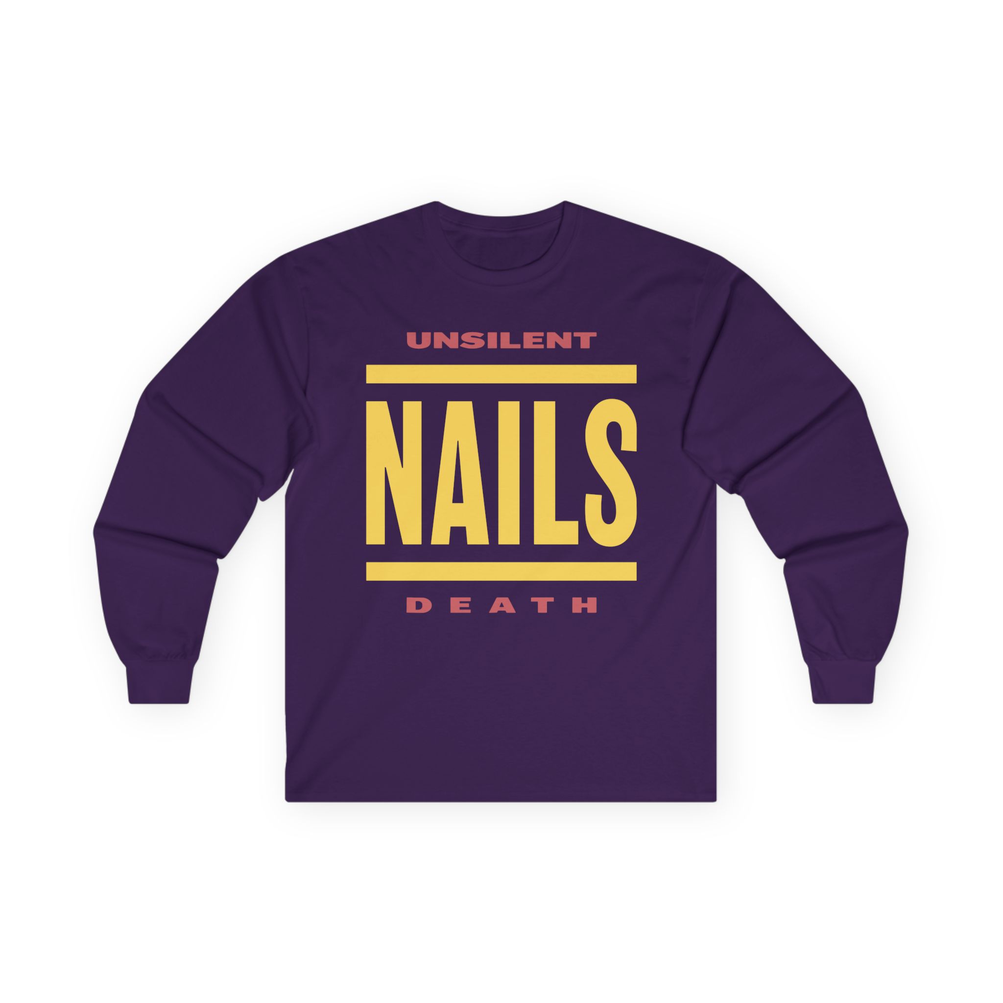 Nails Bold Lines Unisex Ultra Cotton Long Sleeve Tee