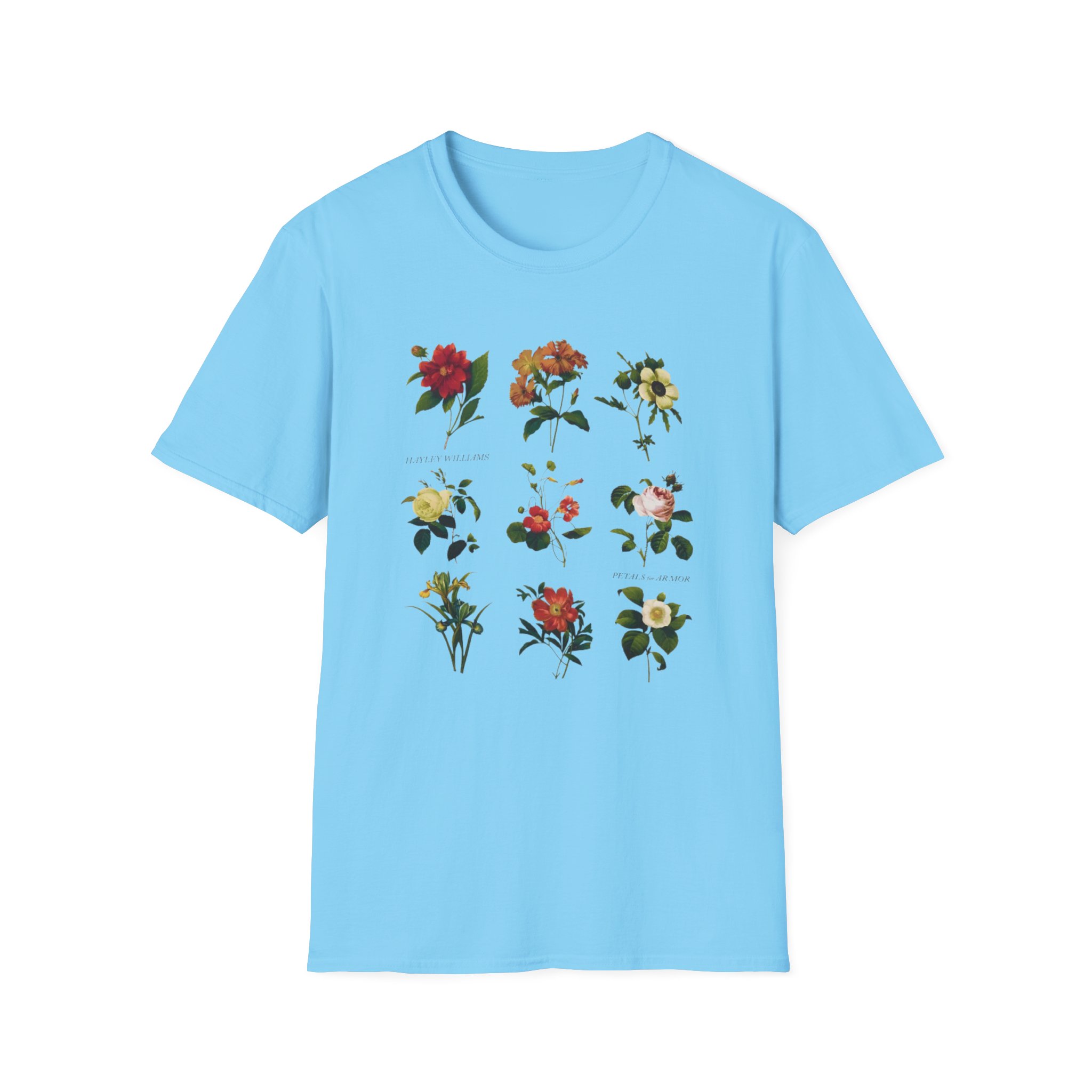 Hayley Williams Petals for Armor Floral Girls Unisex Softstyle T-Shirt