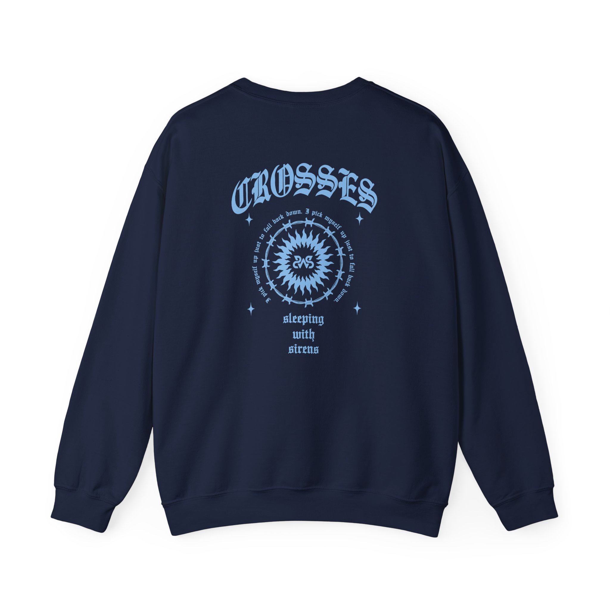 Sleeping With Sirens Barbed Wire Unisex Heavy Blendâ„¢ Crewneck Sweatshirt