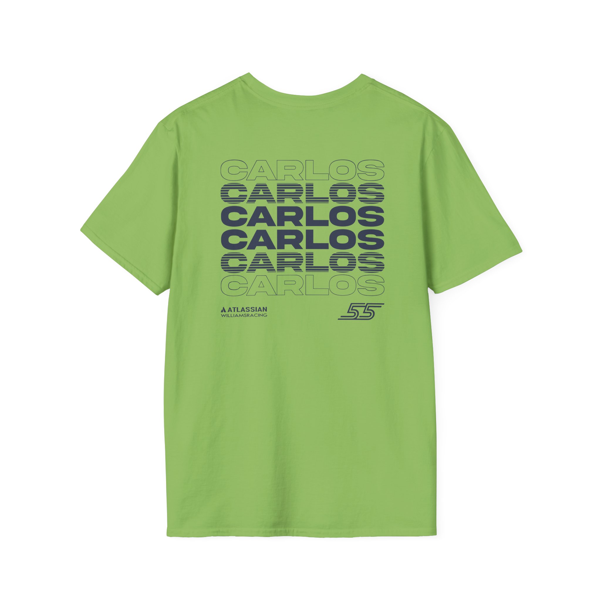 Carlos Sainz Atlassian Williams Racing Unisex Softstyle T-Shirt