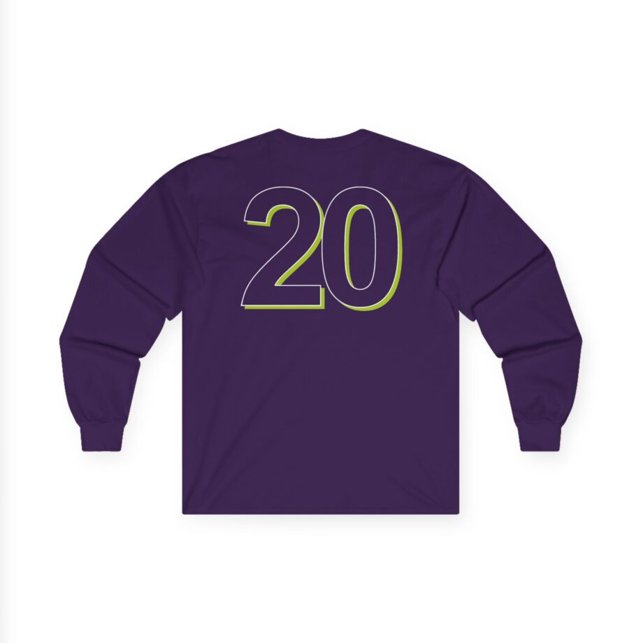 Overkill 19 Raglan Unisex Ultra Cotton Long Sleeve Tee