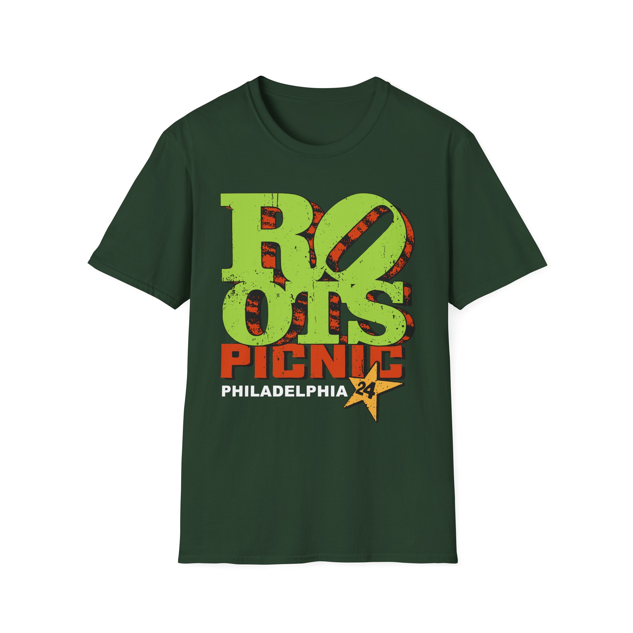 The Roots Picnic 24 Roots Love Unisex Softstyle T-Shirt