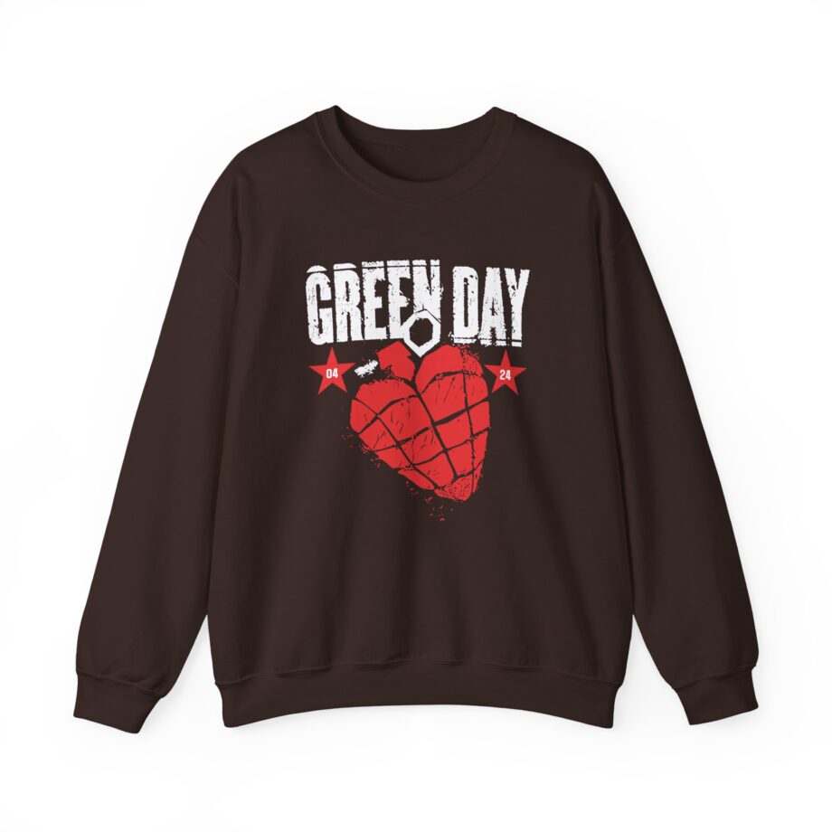 Green Day 20 Years of Idiot Unisex Heavy Blend™ Crewneck Sweatshirt