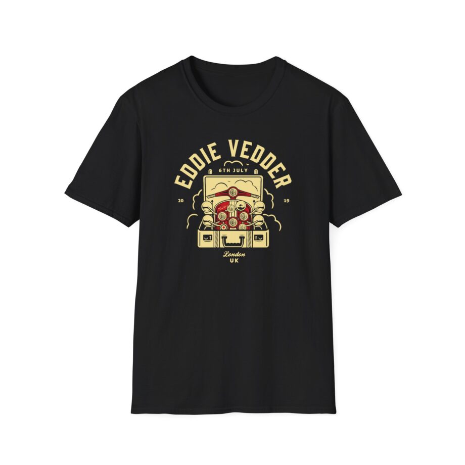 Eddie Vedder London Event Unisex Softstyle T-Shirt