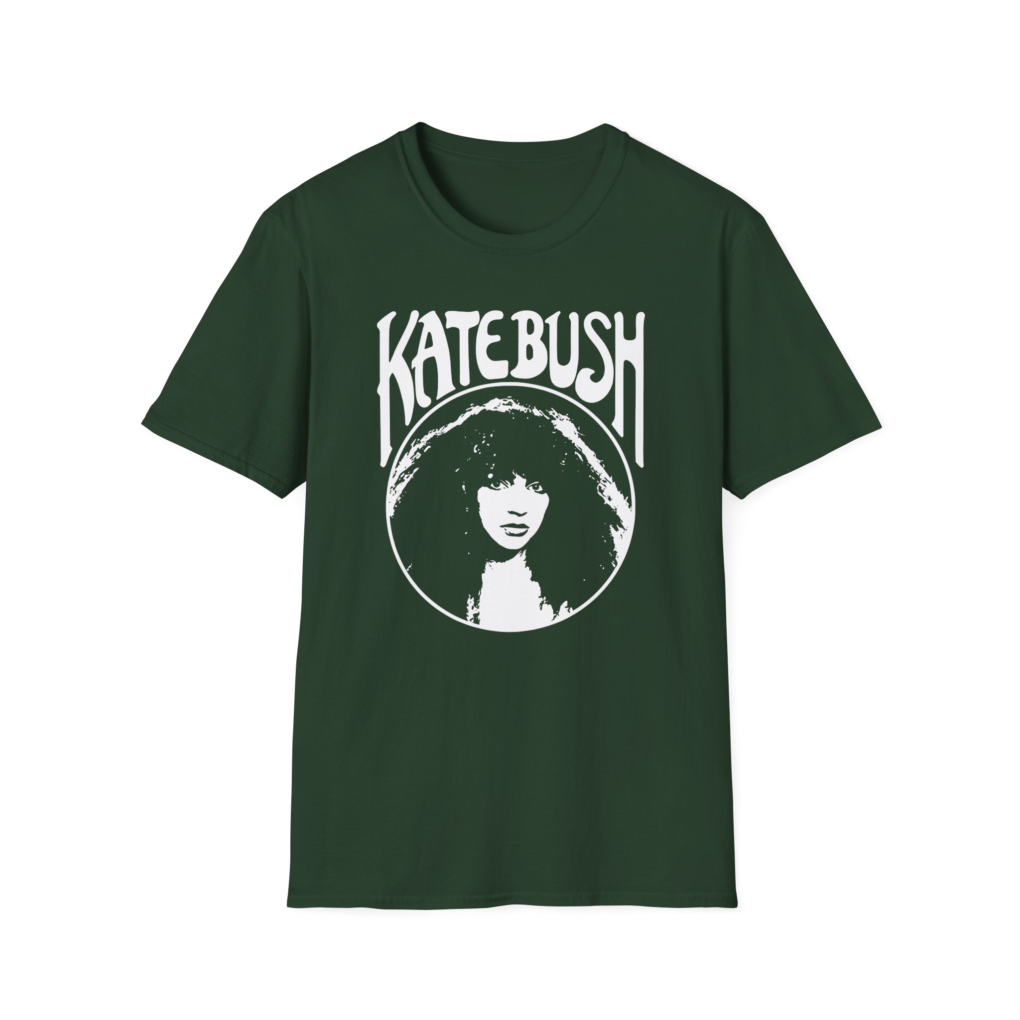Kate Bush  Circle Logo Unisex Softstyle T-Shirt