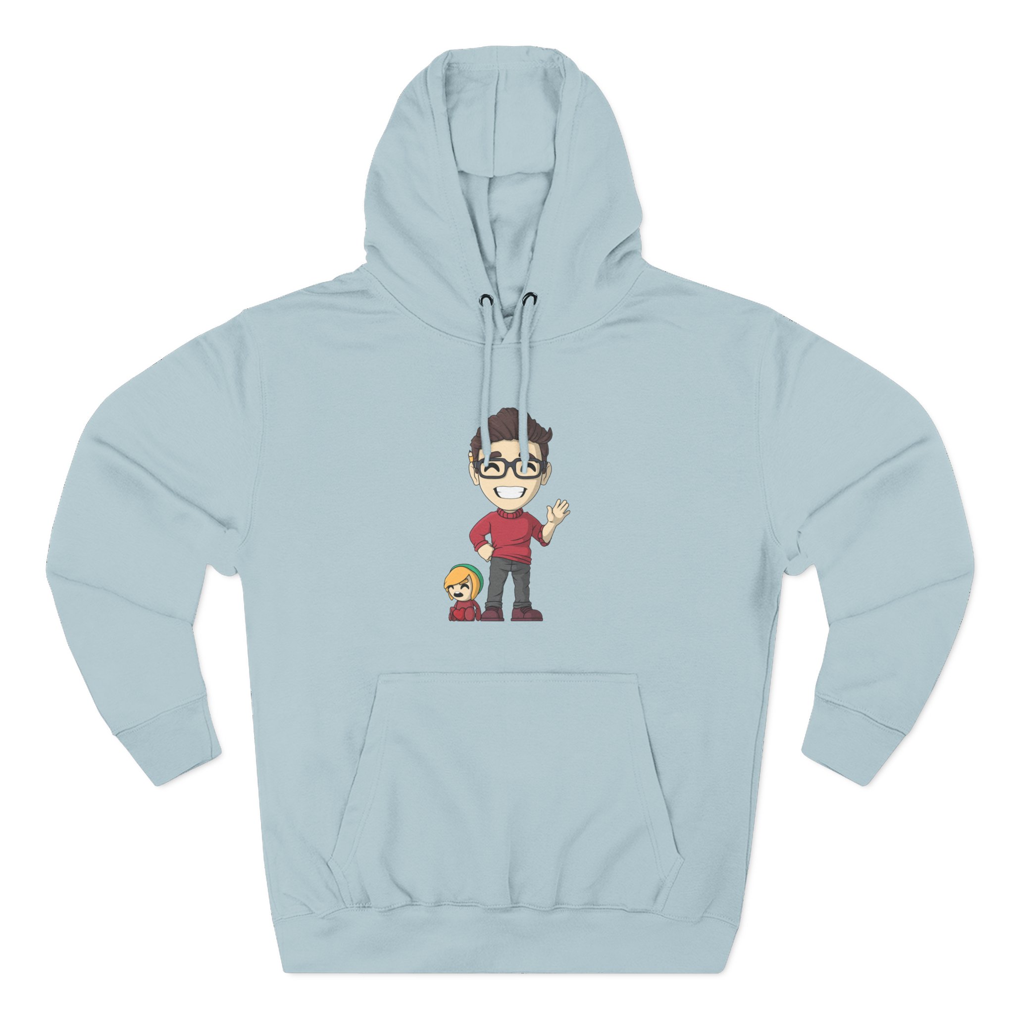 SmallAnt Three-Panel Fleece Hoodie