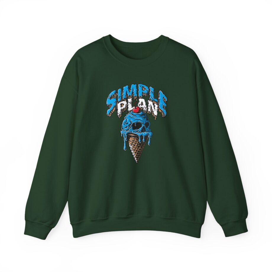 Simple Plan Ice Cream Unisex Heavy Blend™ Crewneck Sweatshirt
